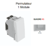 Permutateur 1 module Quadro 45050SAL Alumine