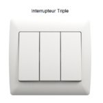 Interrupteur triple 70CBR