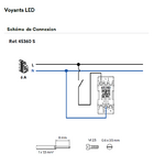 Voyant 45360 Schéma de connexion