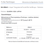 Voyant 45366 Fiche technique