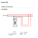 Voyant 45367 Schéma de connexion