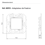 45993 dimensions