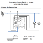 21042 45042 Schéma de connexion