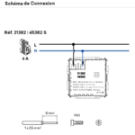 21382 45382 Schéma de connexion