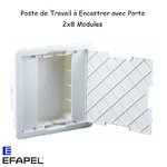 Poste de Travail encastre 83404SBR