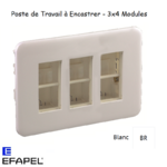Poste de Travail encastre 83402SBR
