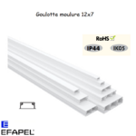 Goulotte moulure 12x7 10010CBR
