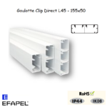 Goulotte distribution 155x50 11030CBR