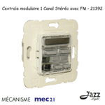 Mécanisme centrale modulaire 1 canal stéréo avec FM 21392