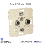 Mécanisme Prise R TV Etoile mec 21533