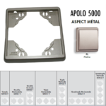 Plaque simple ou multiple Apolo 5000 TPL Platine
