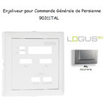 Enjoliveur pour commande générale de persienne Logus 90311TAL Alumine