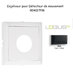 Enjoliveur pour détecteur de mouvement Logus 90401TPM Noir MAT