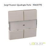 Doigt Quadruple LOGUS 90600TPE Perle