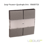 Doigt Quadruple LOGUS 90600TIS Gris