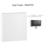 Doigt Simple LOGUS 90601TIS Gris