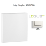 Doigt Simple LOGUS 90601TBR Blanc