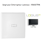 Doigt pour interrupteur lumineux LOGUS 90602TPM Noir MAT