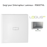 Doigt pour interrupteur lumineux LOGUS 90602TAL Alumine