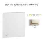 Doigt avec symbole Lumière LOGUS 90607TPE