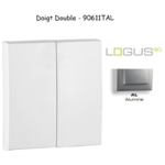 Doigt Double LOGUS 90611TAL Alumine
