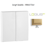 Doigt Double LOGUS 90611TDU Doré