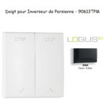 Doigt pour Inverseur de persienne LOGUS 90613TPM Noir MAT