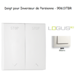 Doigt pour Inverseur de persienne LOGUS 90613TBR Blanc