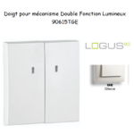 Doigt Double Fonction Lumineux Logus 90615TGE Glace