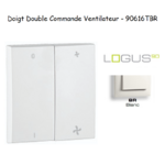 Doigt double pour commande ventillateurs LOGUS 90616TBR