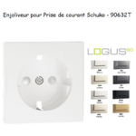 Doigt pour prise de courant schuko LOGUS 90632T