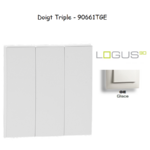 Doigt triple LOGUS 90661TGE Glace