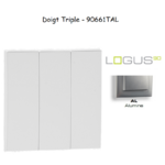 Doigt triple LOGUS 90661TAL Alumine