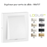 Enjoliveur rosette sortie de câble LOGUS 90671T