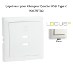Enjoliveur pour Chargeur Double USB Type C 90675TBR
