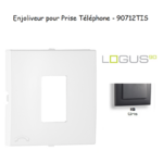 Enjoliveur pour prise de téléphone Logus 90712TIS Gris