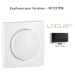 Enjoliveur pour variateur LOGUS 90721TPM Noir MAT