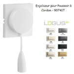 Enjoliveur pour poussoir à cordon LOGUS 90741T