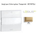 Doigt pour interrupteur temporisé Logus 90745TDU Doré