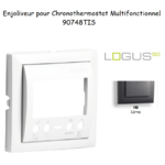 Enjoliveur pour Chonothermostat Logus 90748 TIS Gris