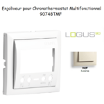 Enjoliveur pour Chonothermostat Logus 90748 TMF Ivoire
