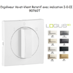 Enjoliveur pour Va-et-vient rotatif avec indication I,0,II Logus 90760T