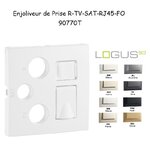 Enjoliveur pour R-TV-SAT-RJ45-FO Logus 90770 T
