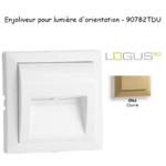 Enjoliveur pour lumière d'orientation logus 90 90782TDU Doré