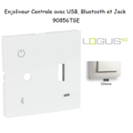 Enjoliveur pour Centrale avec USB, Bluetooth et Jack 3,5 mm 90856TGE