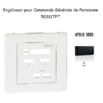 Enjoliveur pour commande générale de persienne APOLO5000 50311TPT Noir