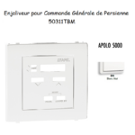 Enjoliveur pour commande générale de persienne APOLO5000 50311TBM Blanc MAT