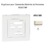 Enjoliveur pour commande générale de persienne APOLO5000 50311TMF Ivoire