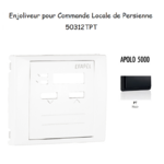 Enjoliveur pour commande Locale de persienne APOLO5000 50312TPT Noir