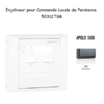 Enjoliveur pour commande Locale de persienne APOLO5000 50312TGR Graphite